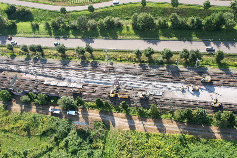 Construction work completed on time: Train traffic on the Rhine Valley Railway is rolling again – Expansion